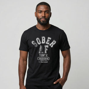 HW sober af men tee