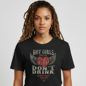 HW hot girls don't drink