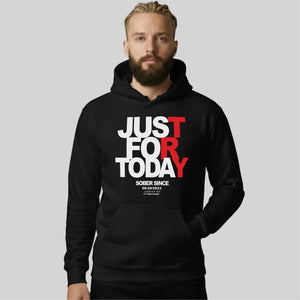 HW just for today men hoodie